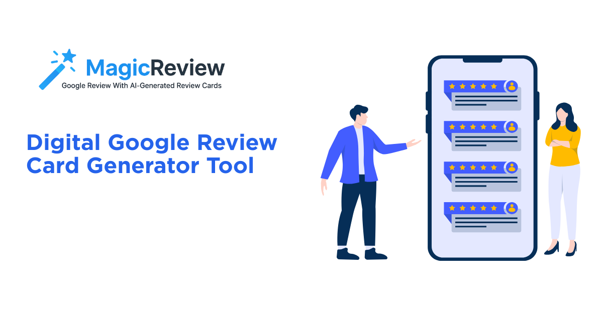 Digital Google Review Card Generator | Boost Customer Feedback Easily